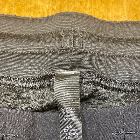 Lululemon At Ease Joggers Grey Double Knit Size Large - Picture 13 of 16